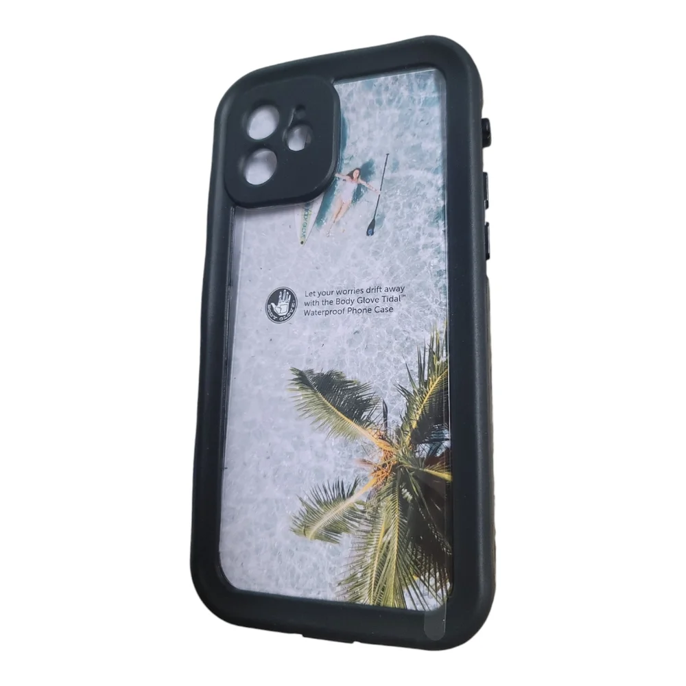 Body Glove Tidal Waterproof Case 6 ft Drop Tested For iPhone 12 - Open Box